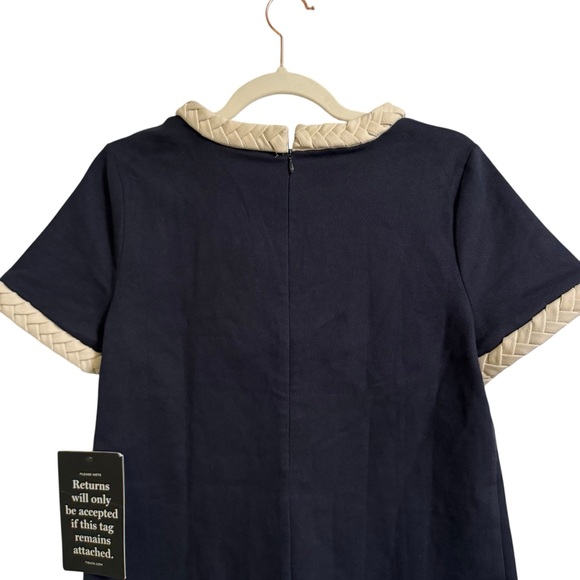 TUCKERNUCK Navy Bow Olivia Dress Size Small - Picture 4 of 7